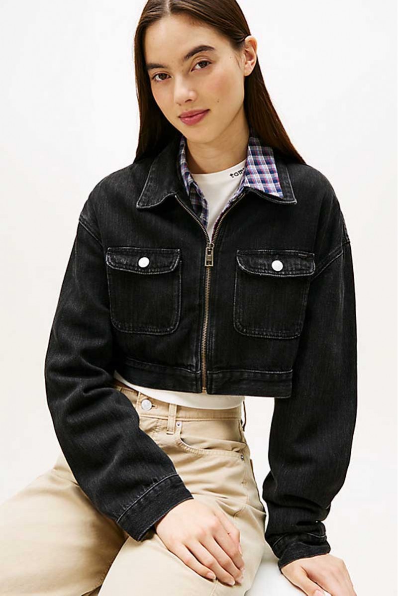 TOMMY HILFIGER GIACCA TUTTA ZIP JEANSERIA