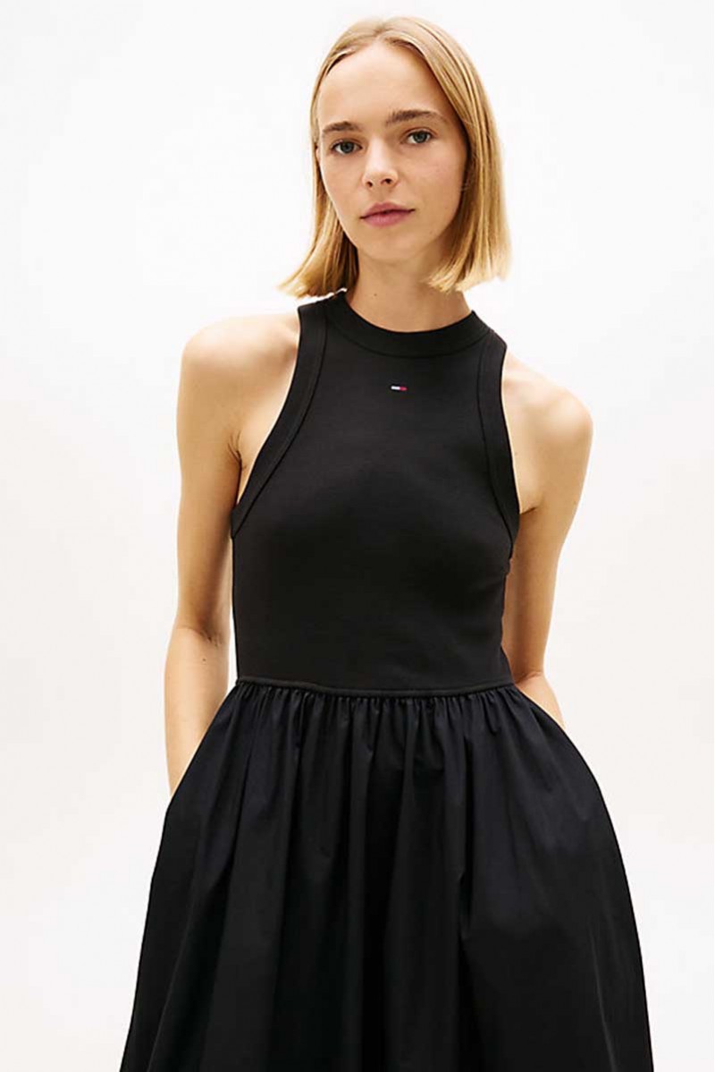 TOMMY HILFIGER ABITO CORTO JEANSERIA