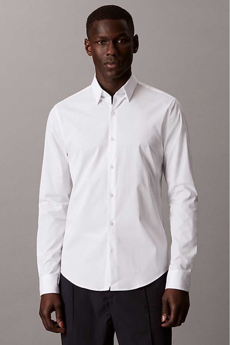 CALVIN KLEIN CAMICIA ML CASUAL