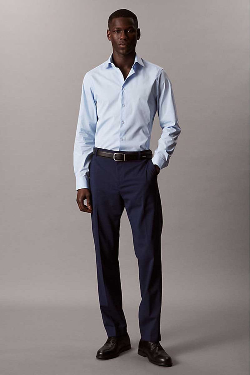 CALVIN KLEIN CAMICIA ML CASUAL