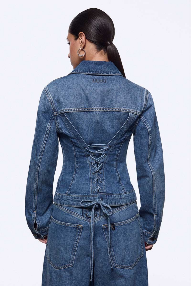 LIU JO GIUBBOTTO JEANS JEANSERIA