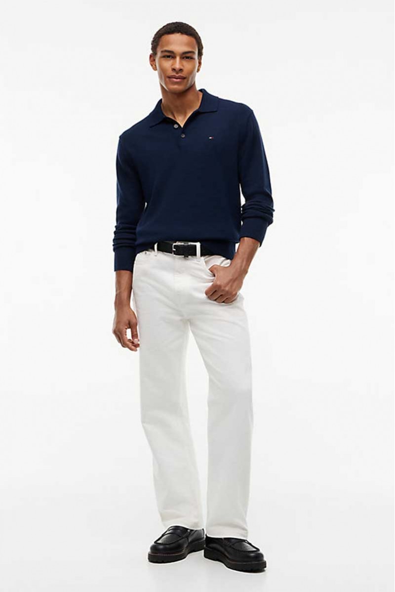 TOMMY HILFIGER POLO ML JEANSERIA