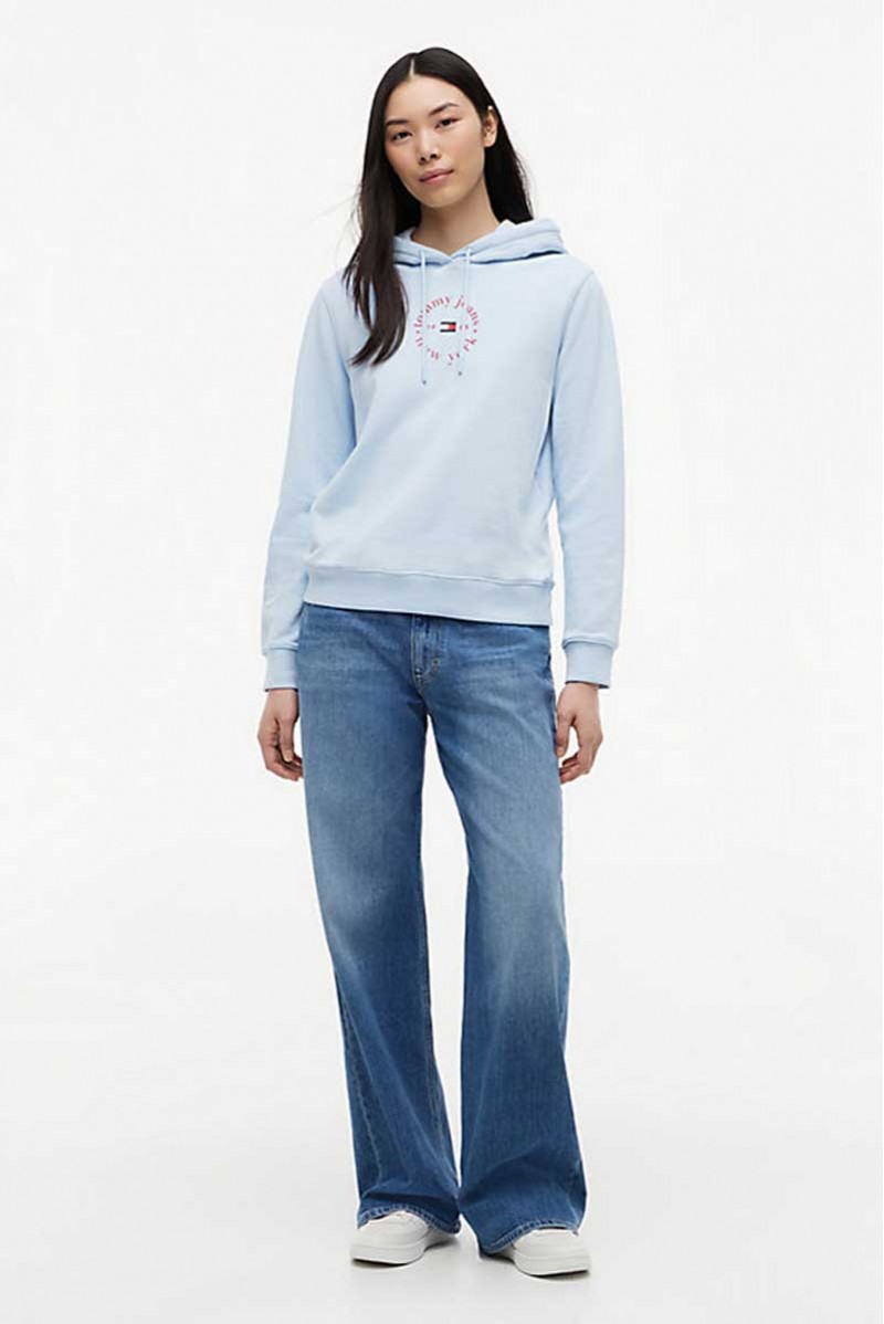 TOMMY HILFIGER FELPA CAPPUCCIO JEANSERIA