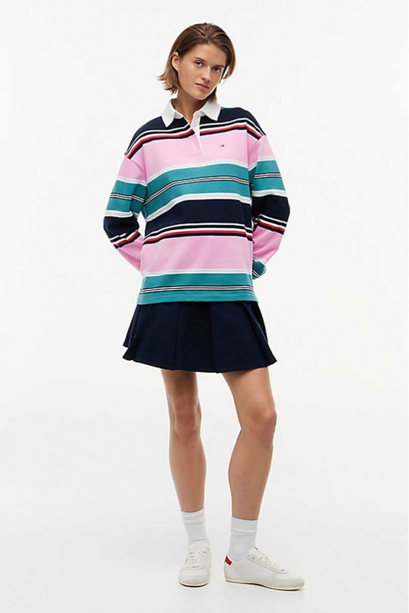TOMMY HILFIGER POLO ML JEANSERIA