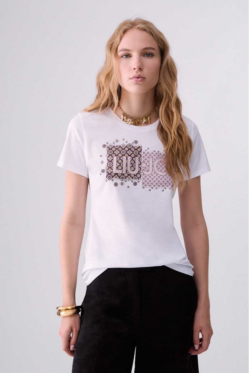 LIU JO T-SHIRT MM JEANSERIA