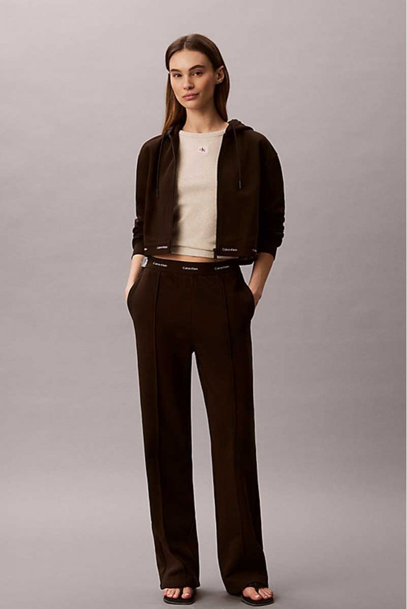CALVIN KLEIN JEANS FELPA ZIP CAPPUCCIO JEANSERIA