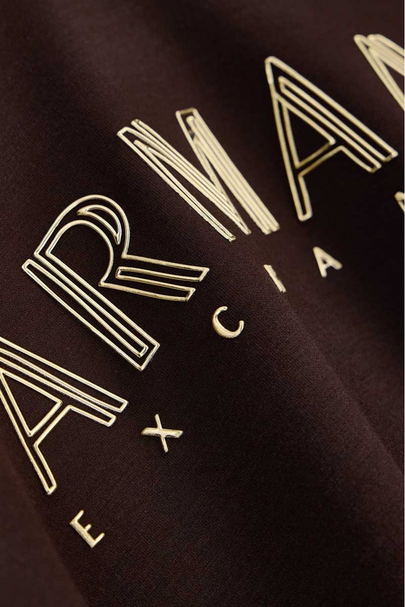 ARMANI EXCHANGE FELPA CAPPUCCIO CASUAL
