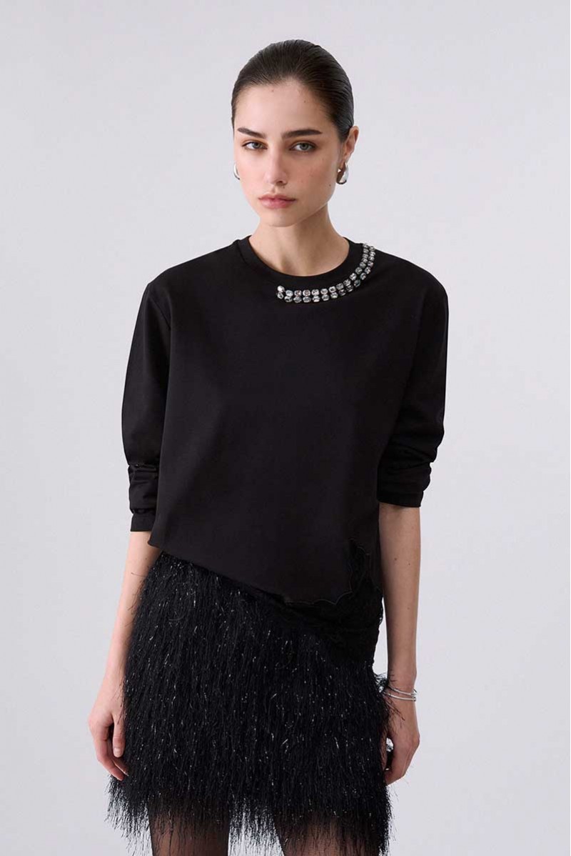 LIU JO MAGLIA GIROCOLLO CASUAL