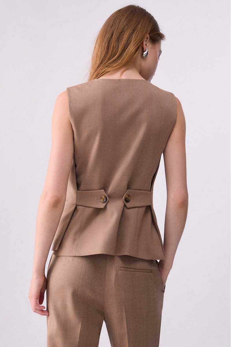 LIU JO GILET BOTTONI JEANSERIA