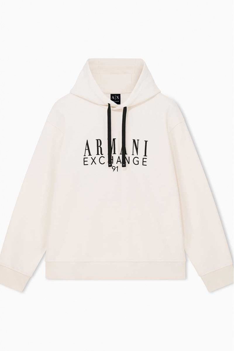 ARMANI EXCHANGE FELPA CAPPUCCIO CASUAL