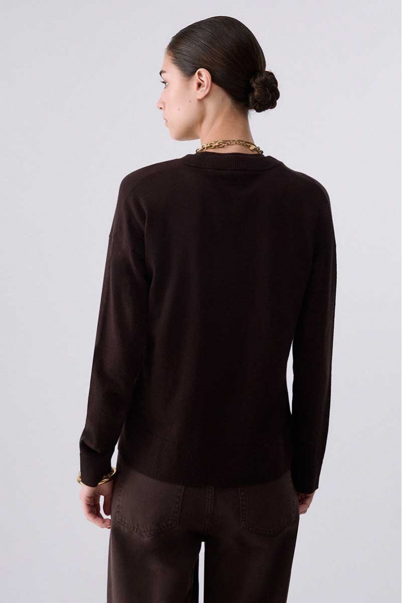 LIU JO MAGLIA GIROCOLLO JEANSERIA