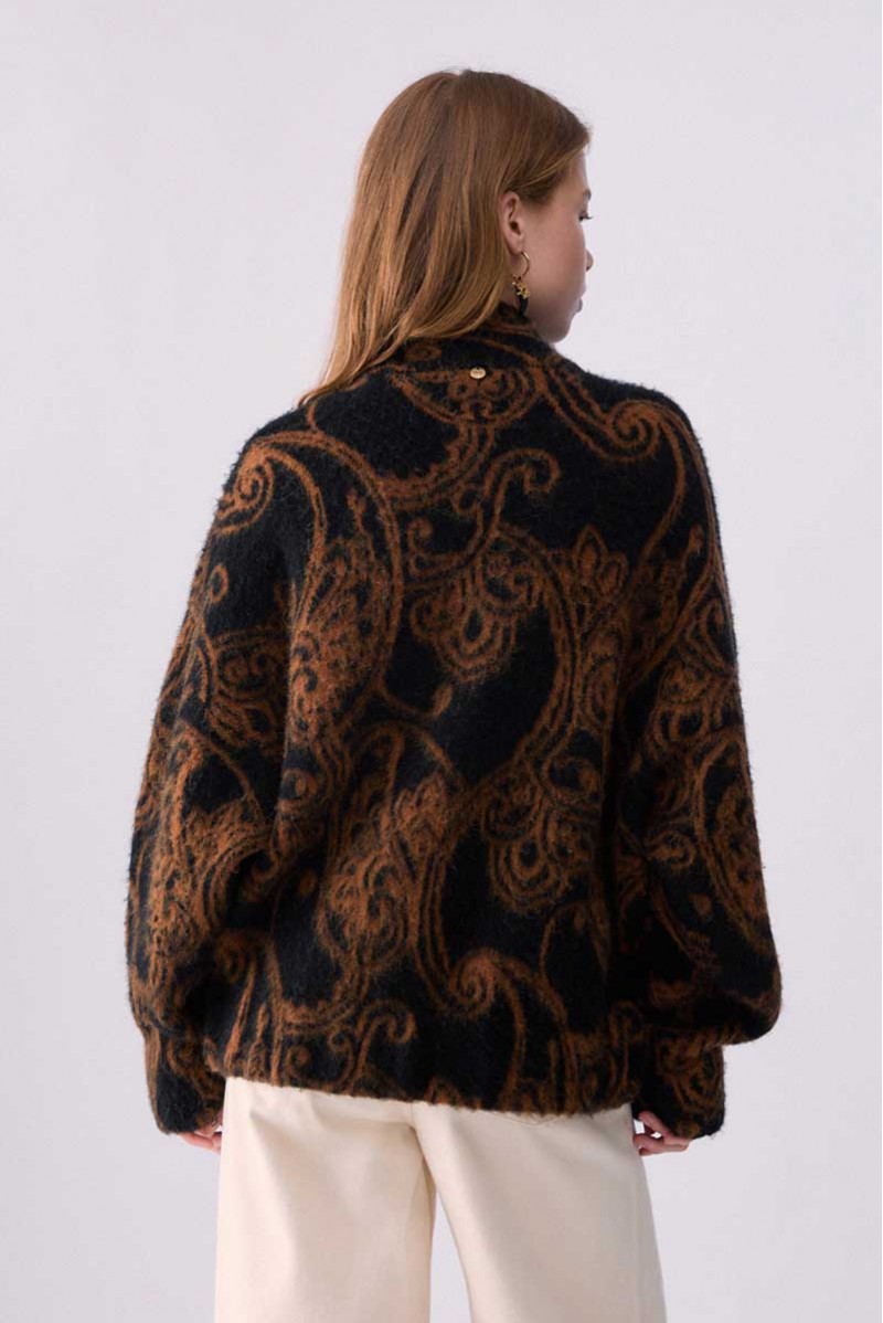 LIU JO CARDIGAN TUTTA ZIP JEANSERIA