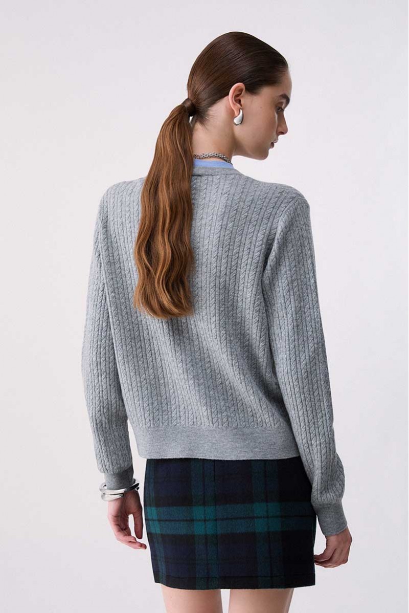 LIU JO CARDIGAN BOTTONI JEANSERIA