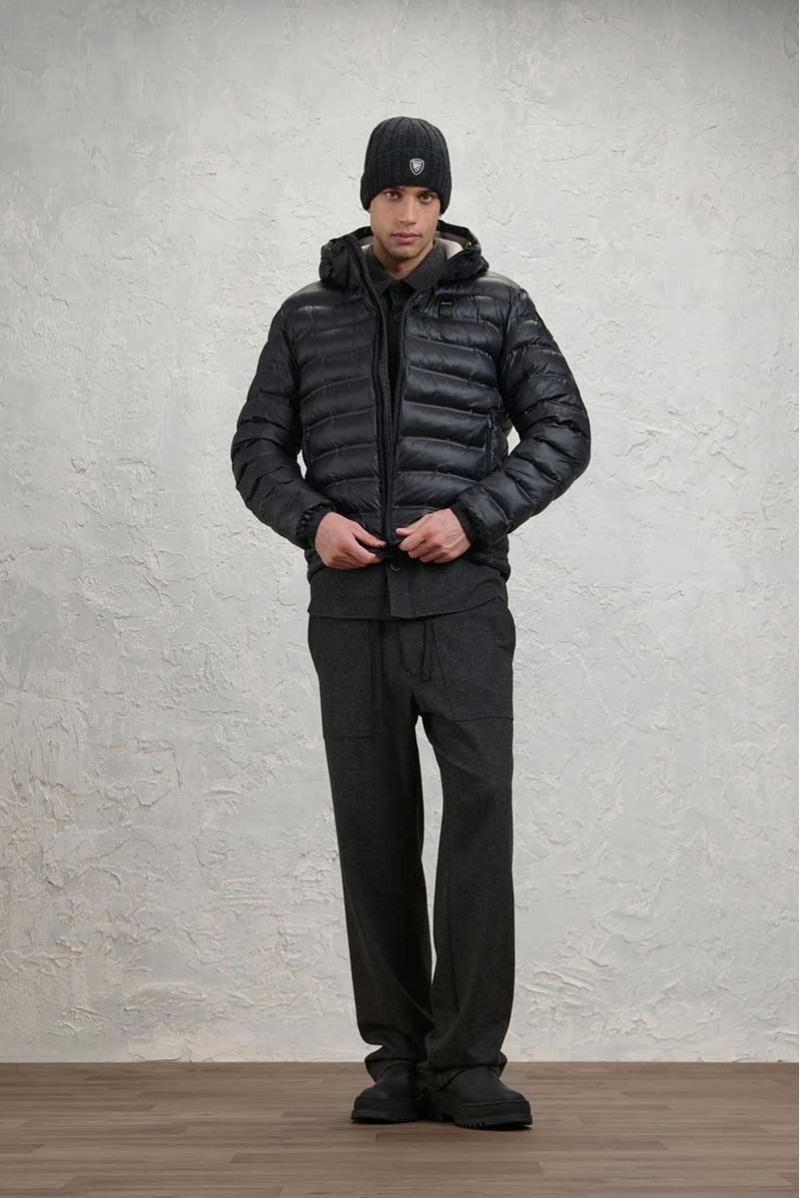BLAUER GIUBBOTTO PIUMINO CORTO CASUAL