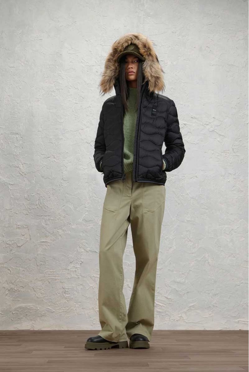 BLAUER GIUBBOTTO PIUMINO CORTO CASUAL