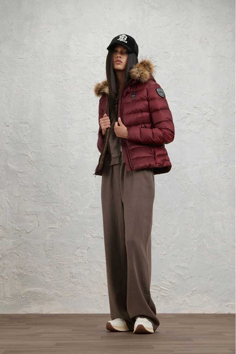BLAUER GIUBBOTTO PIUMINO CORTO CASUAL