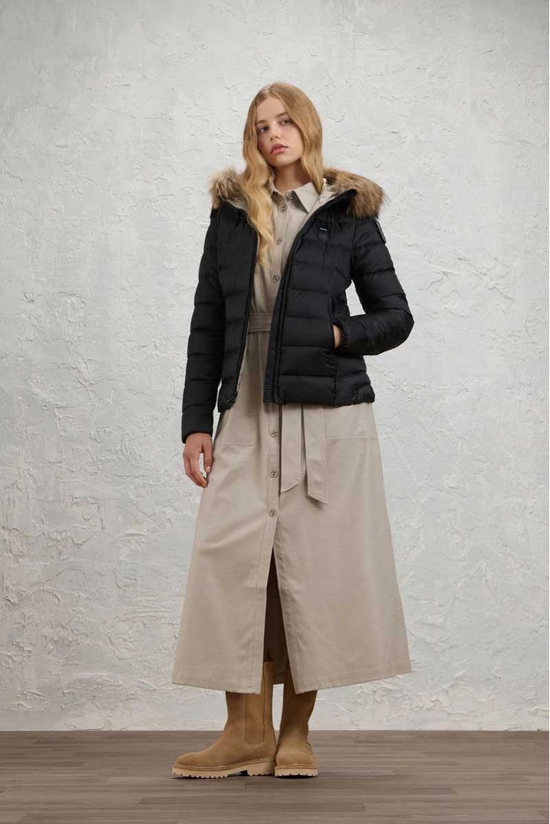 BLAUER GIUBBOTTO PIUMINO CORTO CASUAL