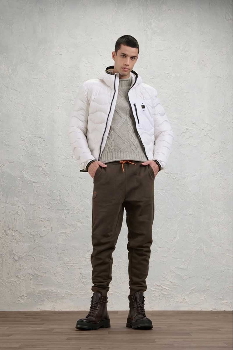 BLAUER GIUBBOTTO PIUMINO CORTO CASUAL
