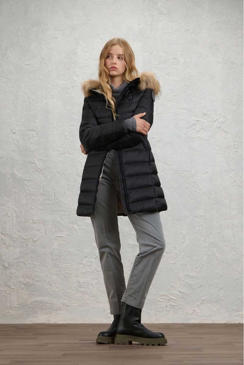 BLAUER GIUBBOTTO PIUMINO LUNGO CASUAL