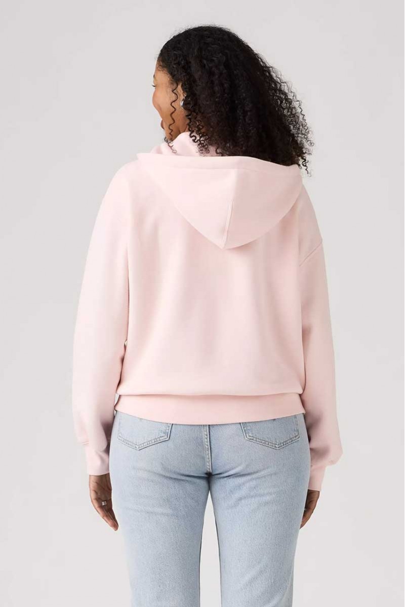 LEVIS FELPA ZIP CAPPUCCIO JEANSERIA