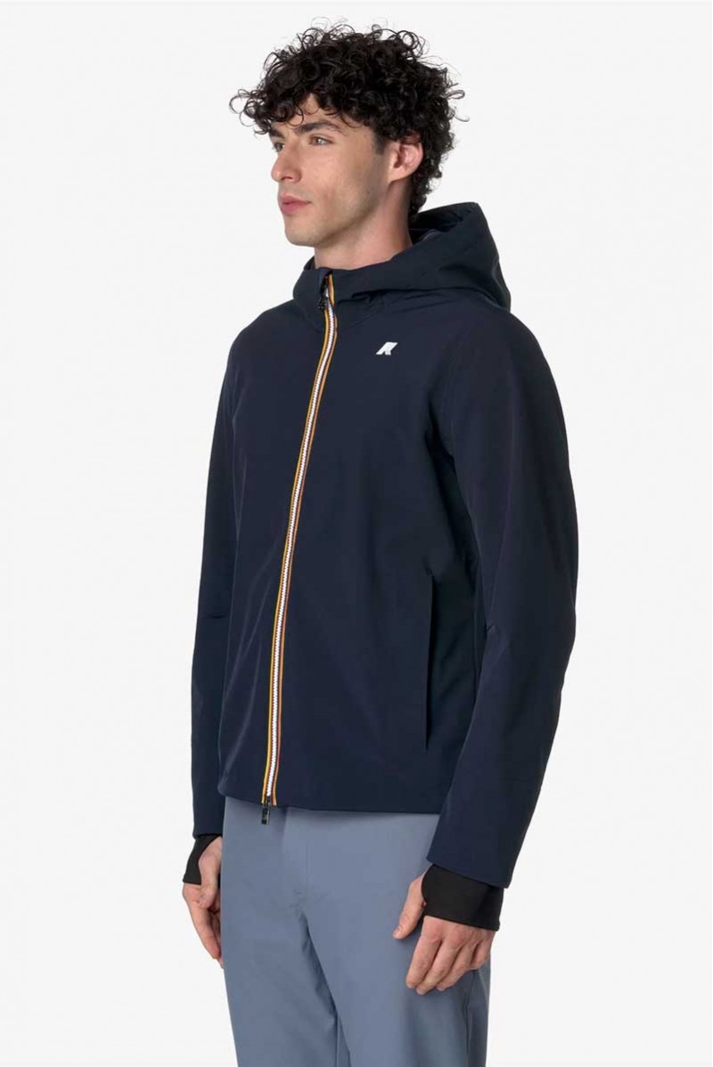 K.WAY GIUBBOTTO CON CAPPUCCIO CASUAL