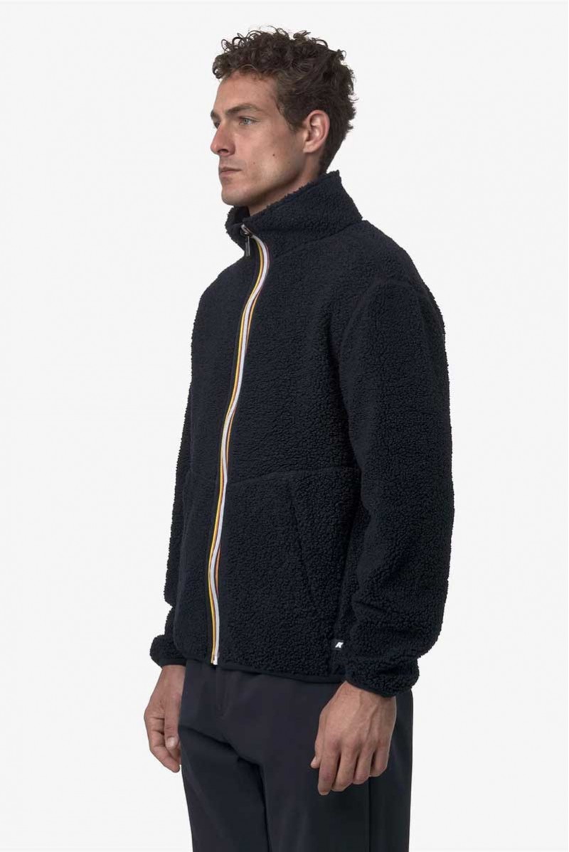 K.WAY FELPA TUTTA ZIP CASUAL