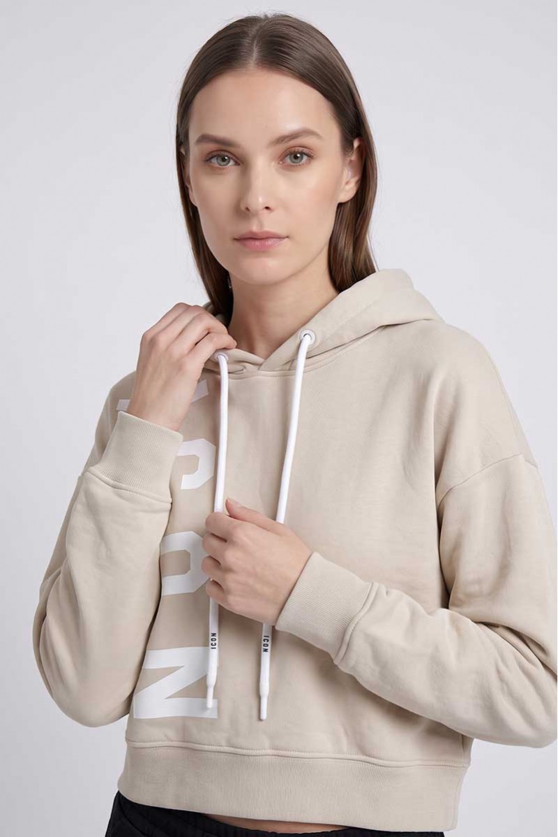 ICON FELPA CAPPUCCIO CASUAL