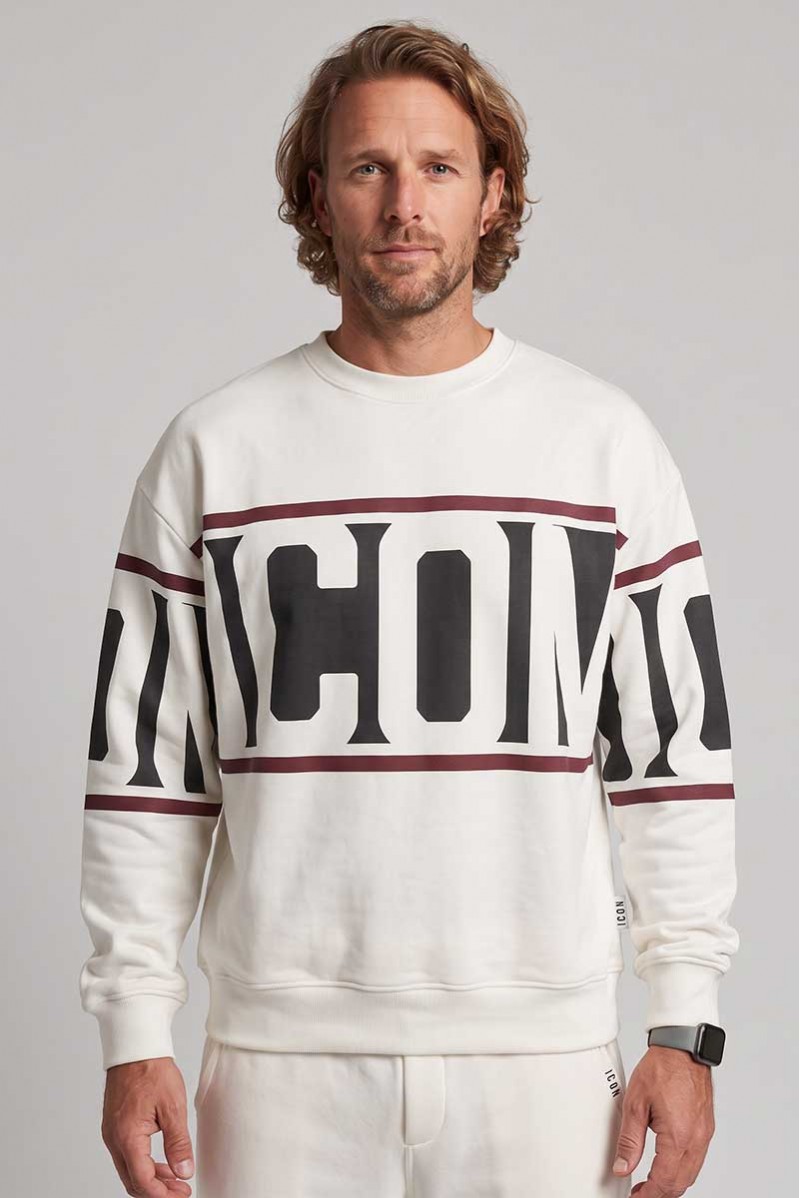 ICON FELPA GIROCOLLO CASUAL