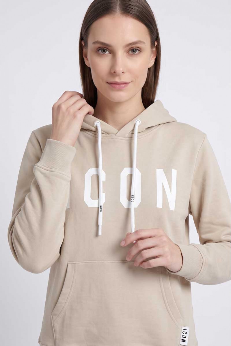 ICON FELPA CAPPUCCIO CASUAL