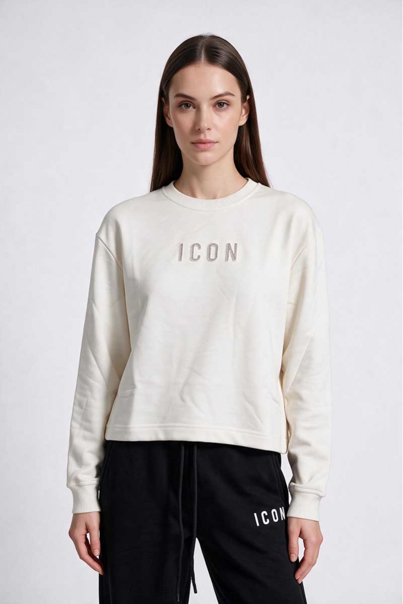 ICON FELPA GIROCOLLO CASUAL