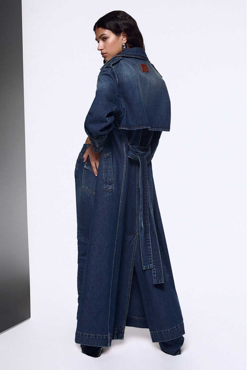 LIU JO CAPPOTTO TRENCH JEANSERIA