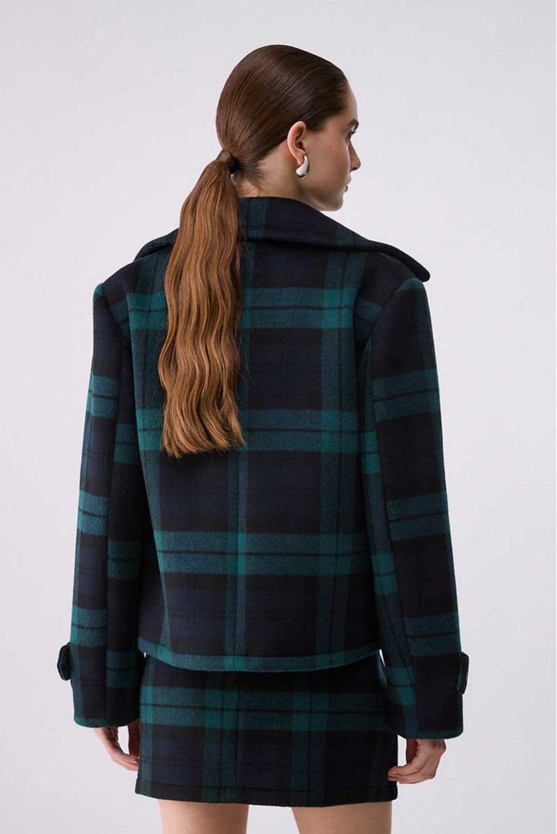 LIU JO CAPPOTTO DOPPIO PETTO JEANSERIA