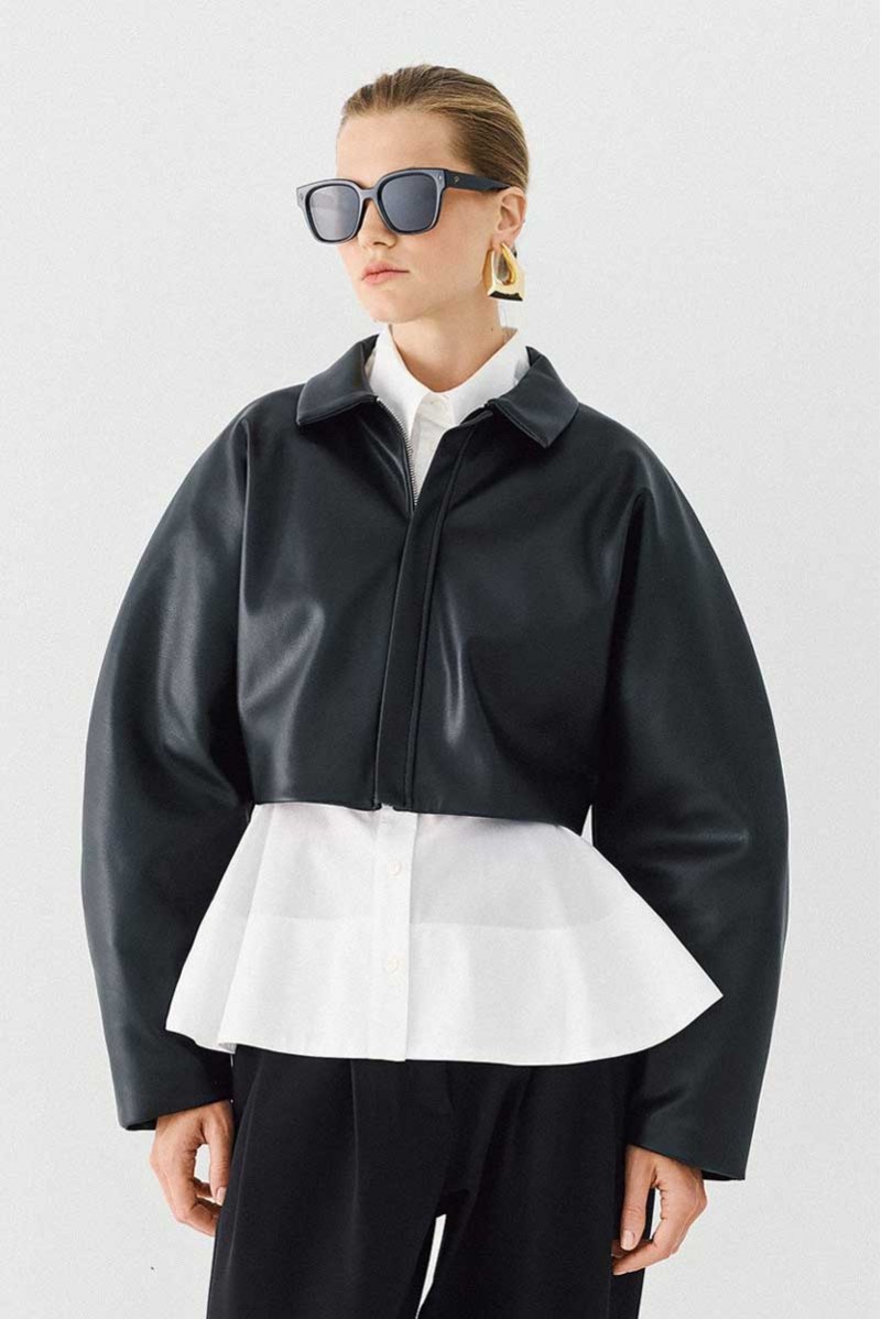 SPELL GIACCA SIMILPELLE CASUAL