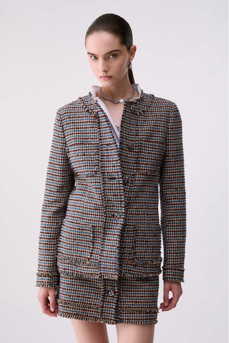 LIU JO GIACCA MAGLIA JEANSERIA