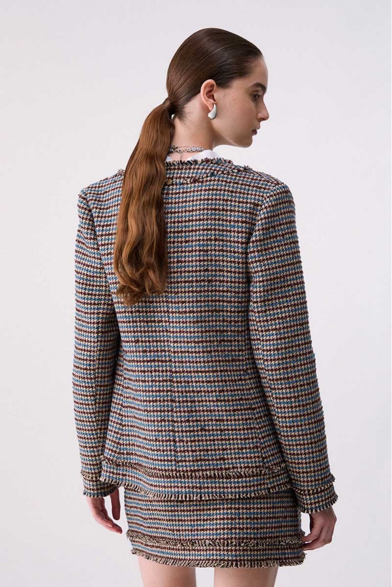 LIU JO GIACCA MAGLIA JEANSERIA