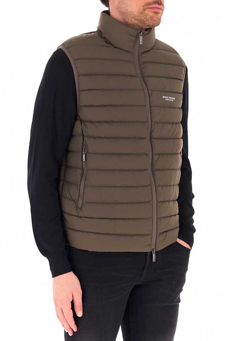 ARMANI EXCHANGE GIUBBOTTO SMANICATO CASUAL