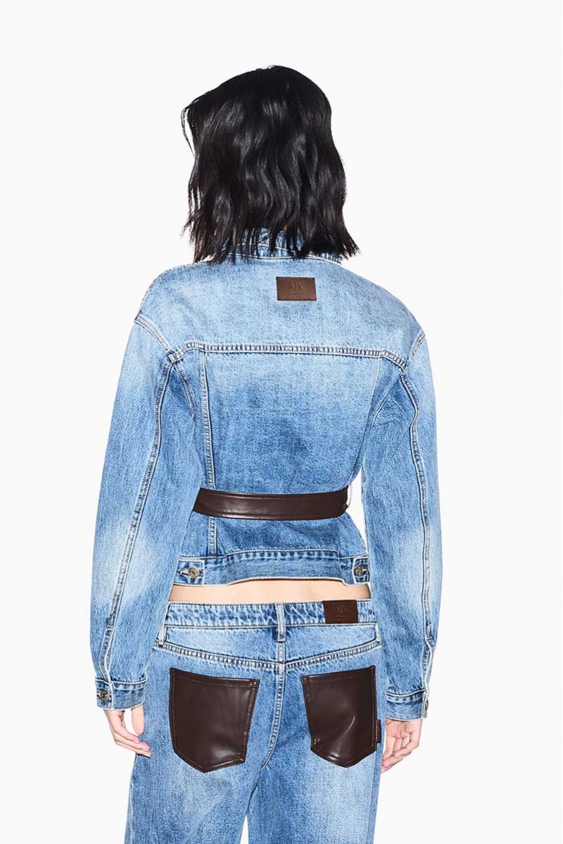 ARMANI EXCHANGE GIACCA JEANS CASUAL