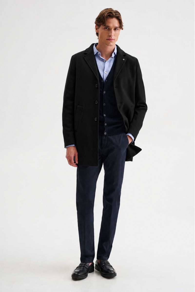 QB24 CAPPOTTO BOTTONI CASUAL