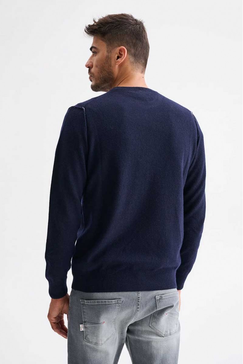 QB24 MAGLIA GIROCOLLO CASUAL