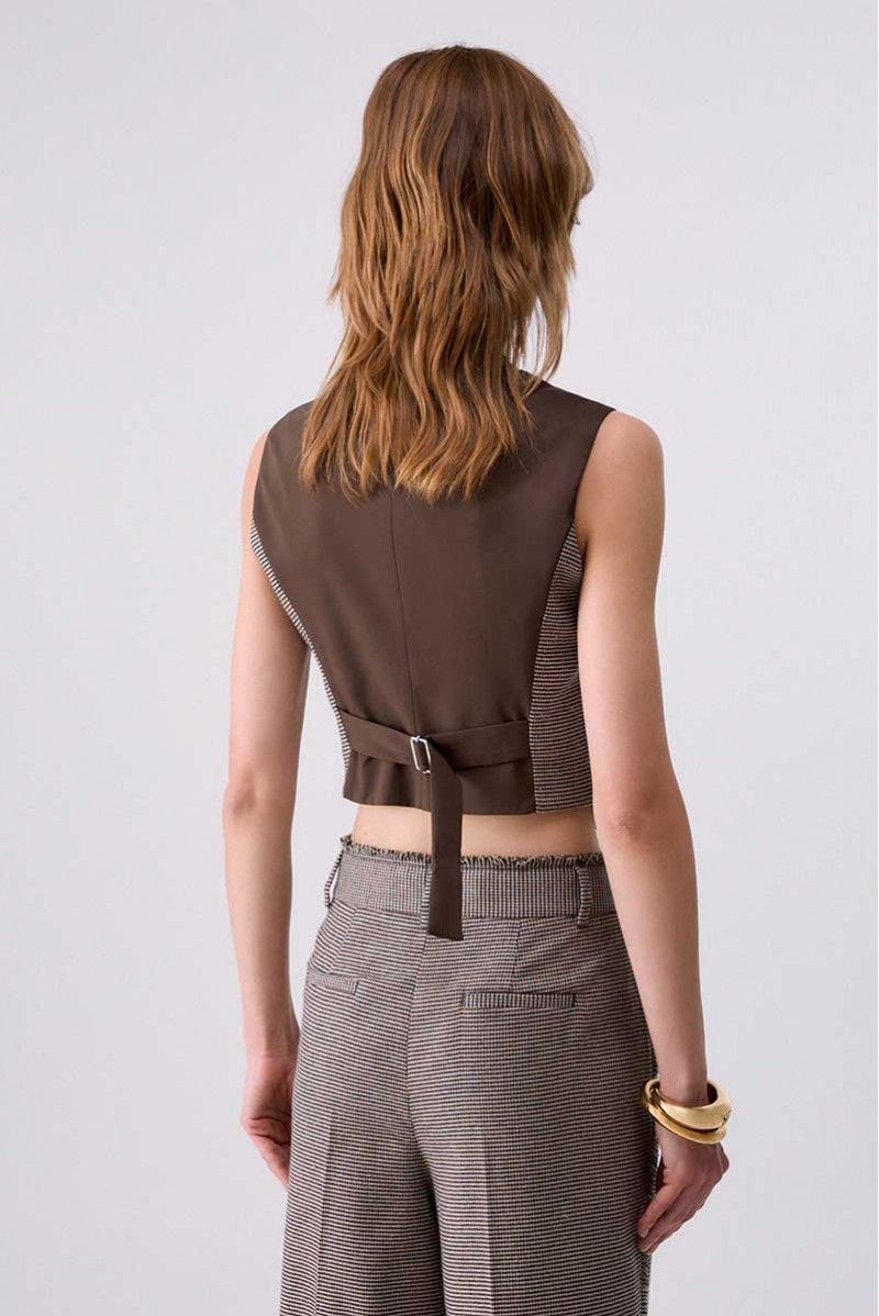 LIU JO GILET BOTTONI JEANSERIA