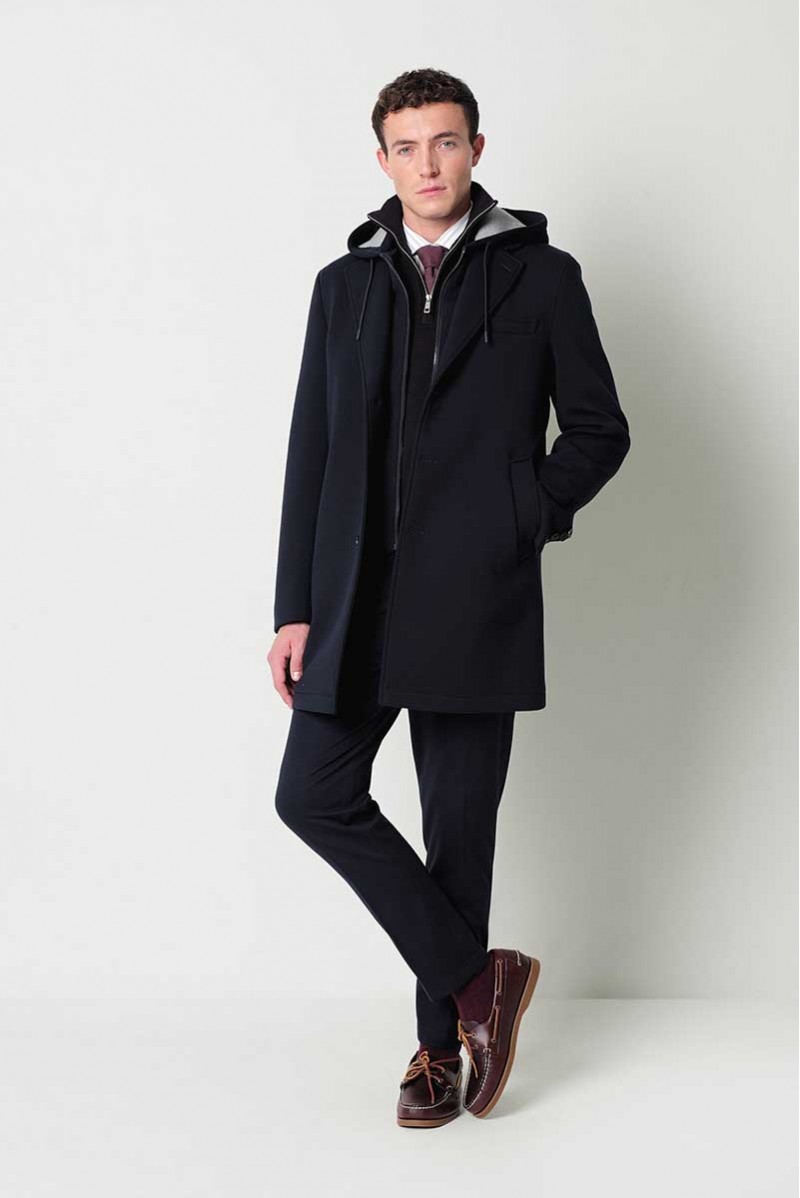 MANUEL RITZ GIACCONE CON CAPPUCCIO CASUAL