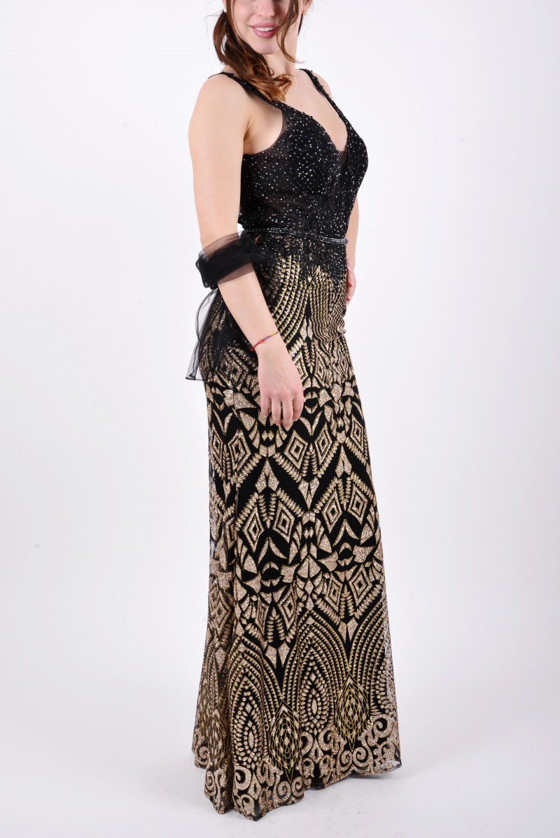 IMPERO COUTURE ABITO LUNGO CERIMONIA