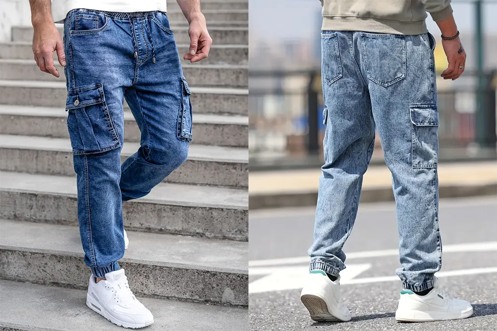 Jeans Cargo Uomo